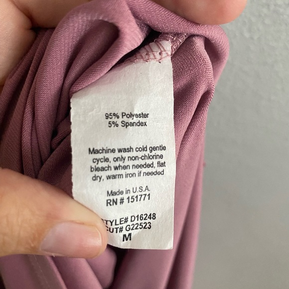 Gilli Maxi Dress Size Medium Pink Halter Stretchy Comfort Wedding Party Workwear - Picture 8 of 9